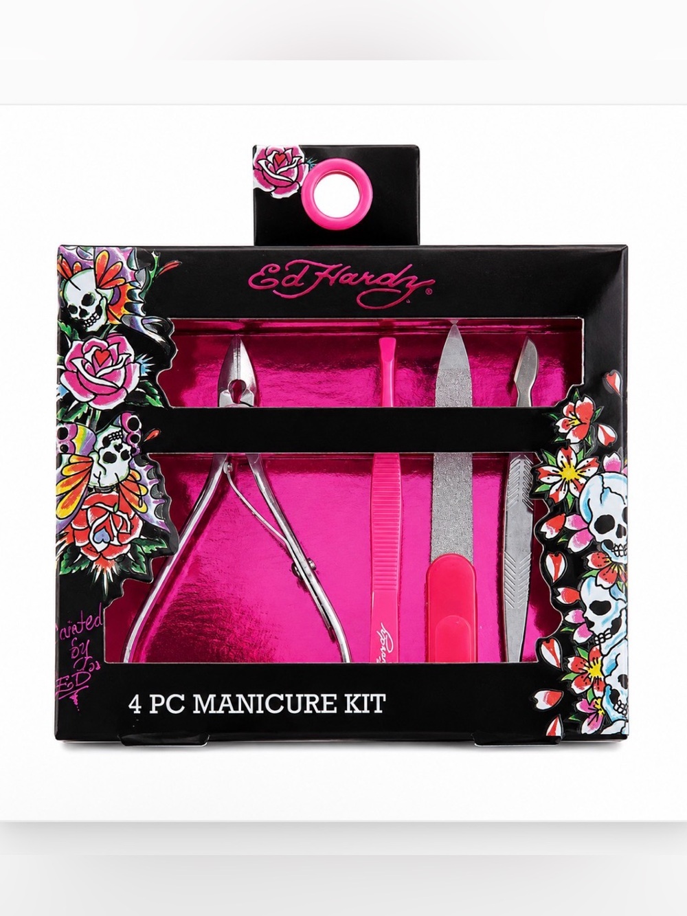 *BUY NOW* Ed Hardy 4 Pc Manicure Kit